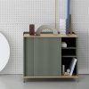 Muuto ENFOLD Komoda Niska 124 cm Czarna